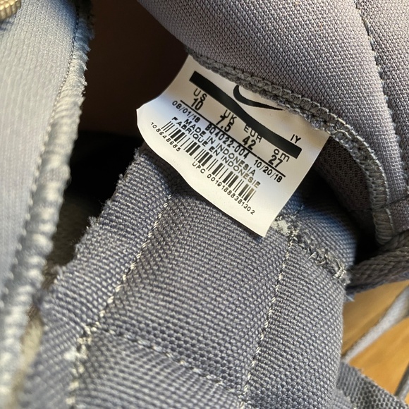 Nike Blazer Mid Rebel “Cool Grey / Summit White” Women’s Size 10 (EU 42) - Picture 9 of 9